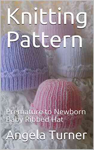 Knitting Pattern: Premature To Newborn Baby Ribbed Hat