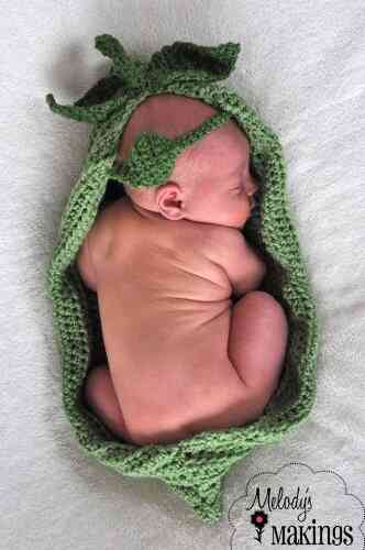Cozy As A Pea Newborn Peapod Crochet Pattern Twin And Single Baby Sizes Included