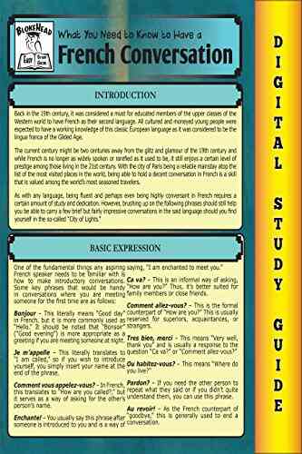 French Conversation ( Blokehead Easy Study Guide)