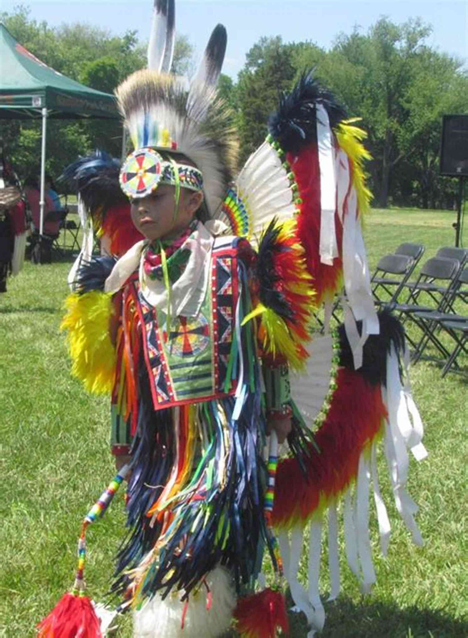 Dancers Showcasing Their Vibrant Regalia During A Traditional Powwow The New You Cree Nations