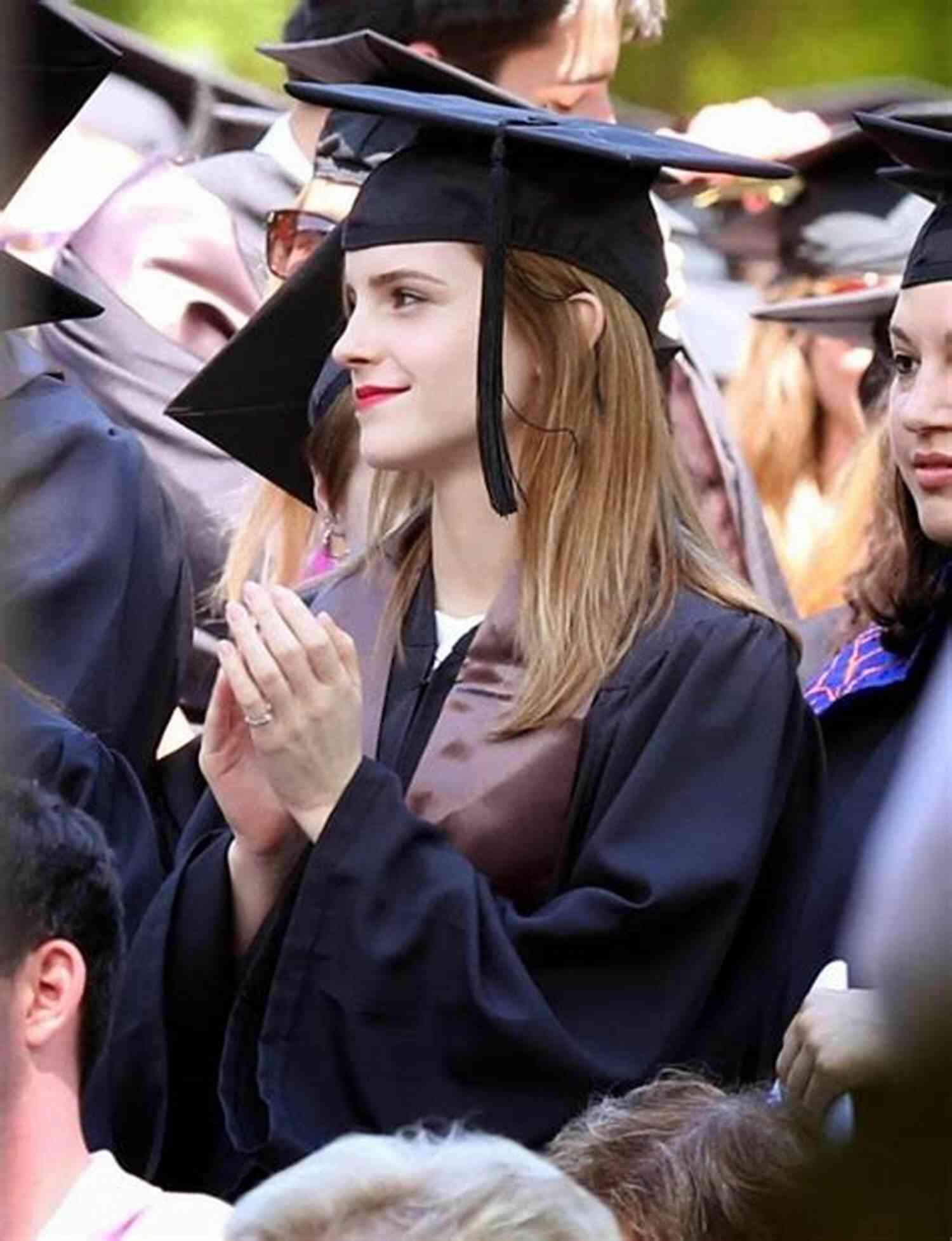 Emma Watson During Her Graduation From Oxford 101 Amazing Emma Watson Facts Jack Goldstein