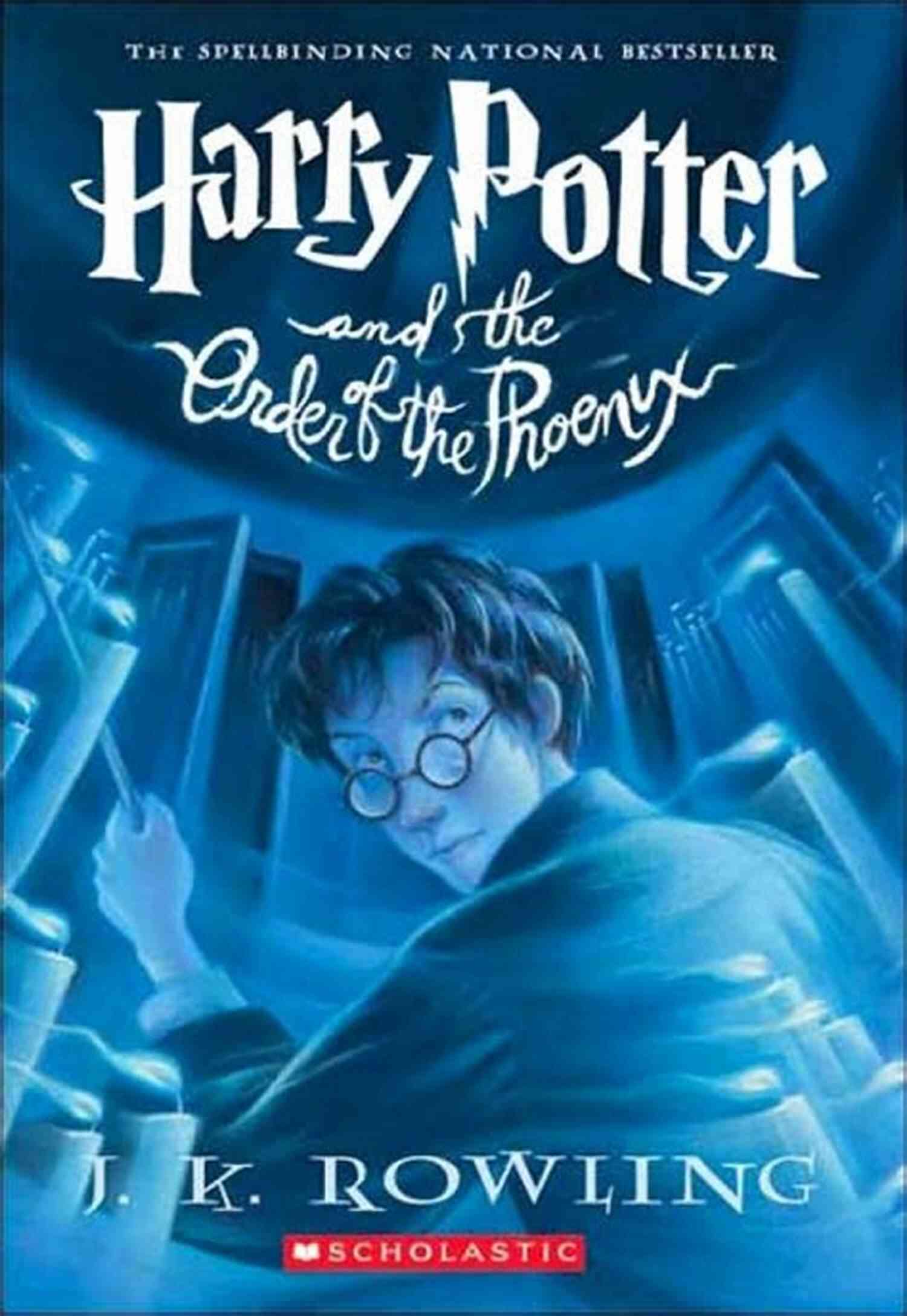 Harry Potter And The Order Of The Phoenix Book Cover Harry Potter And The Order Of The Phoenix