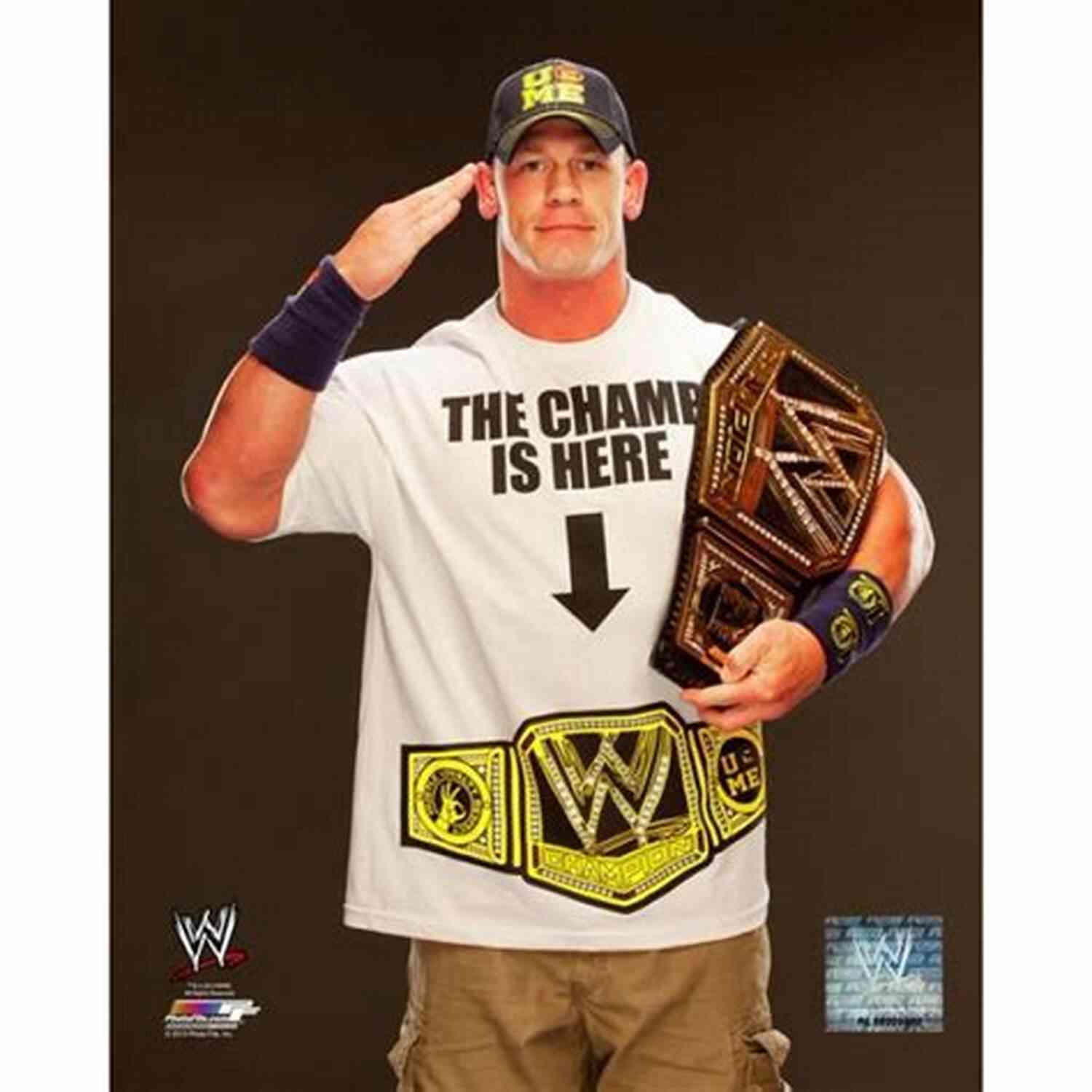 John Cena Posing With WWE Championship Belt John Cena A Fan S Guide To The Champ (WWE 2)