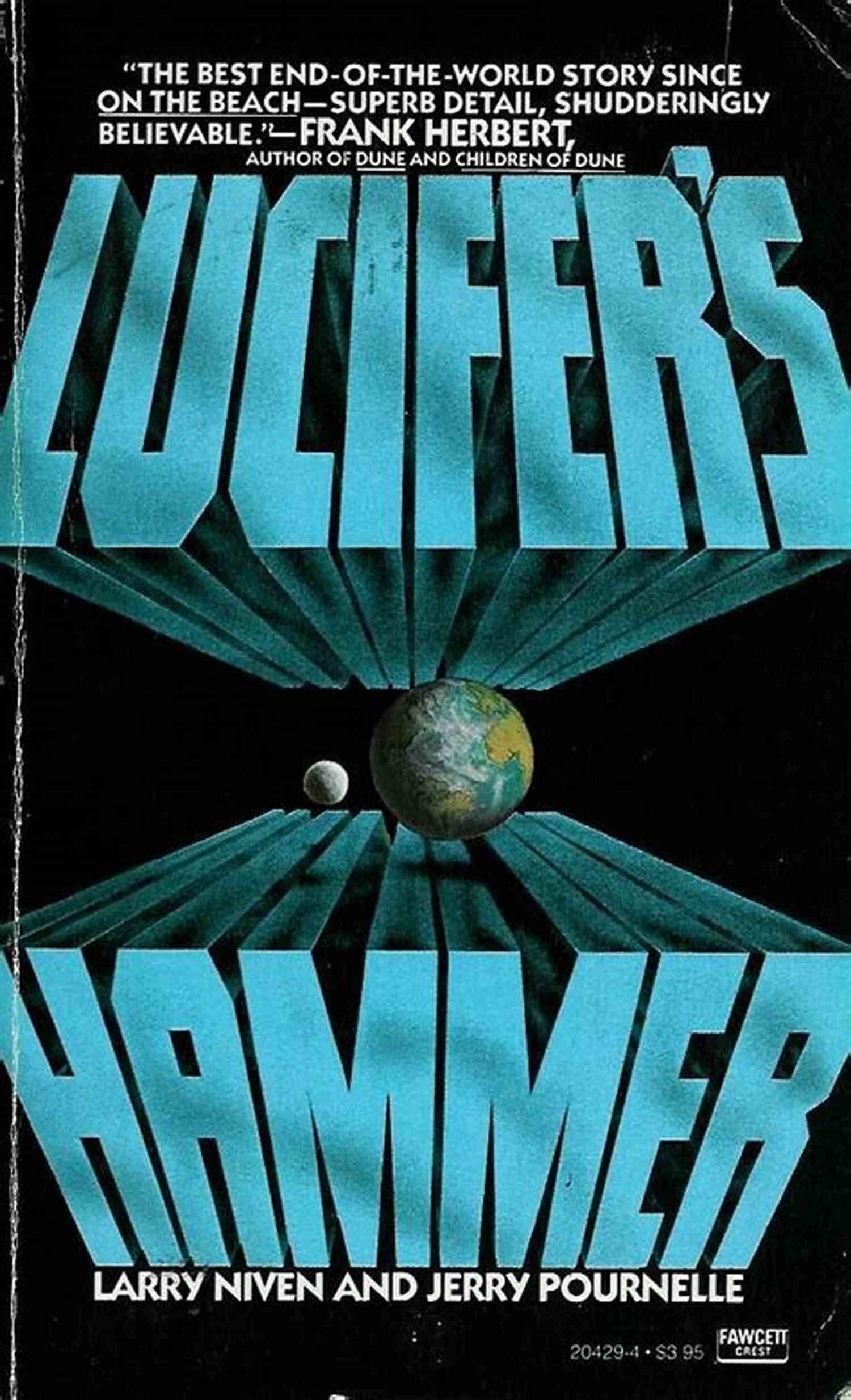 Lucifer's Hammer Book Cover By Larry Niven A Post Apocalyptic Classic Lucifer S Hammer Larry Niven