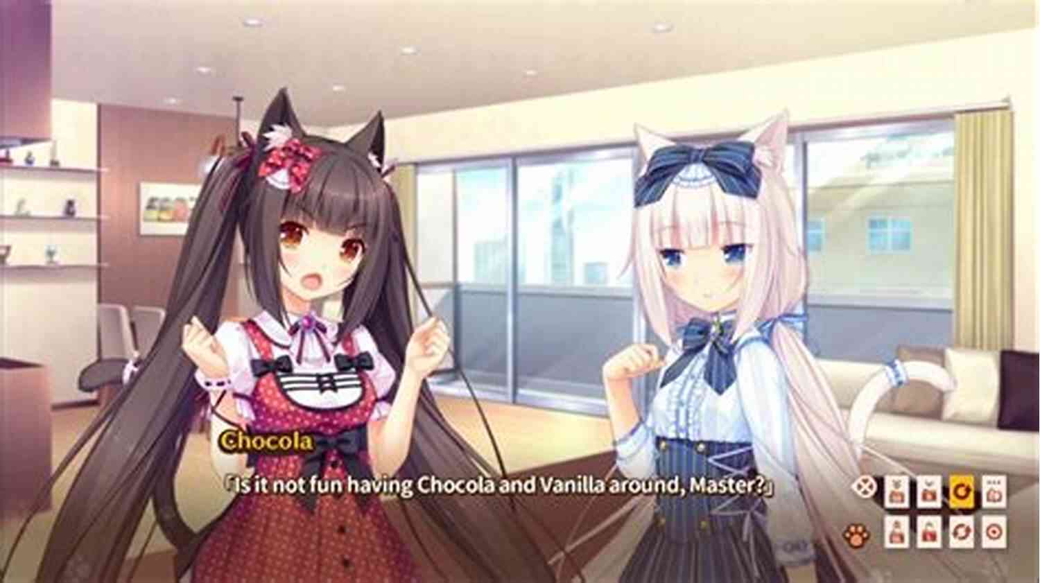 Nekopara Gameplay Screenshot NEKOPARA Chapter 05: Catpanions Amanda Hodges