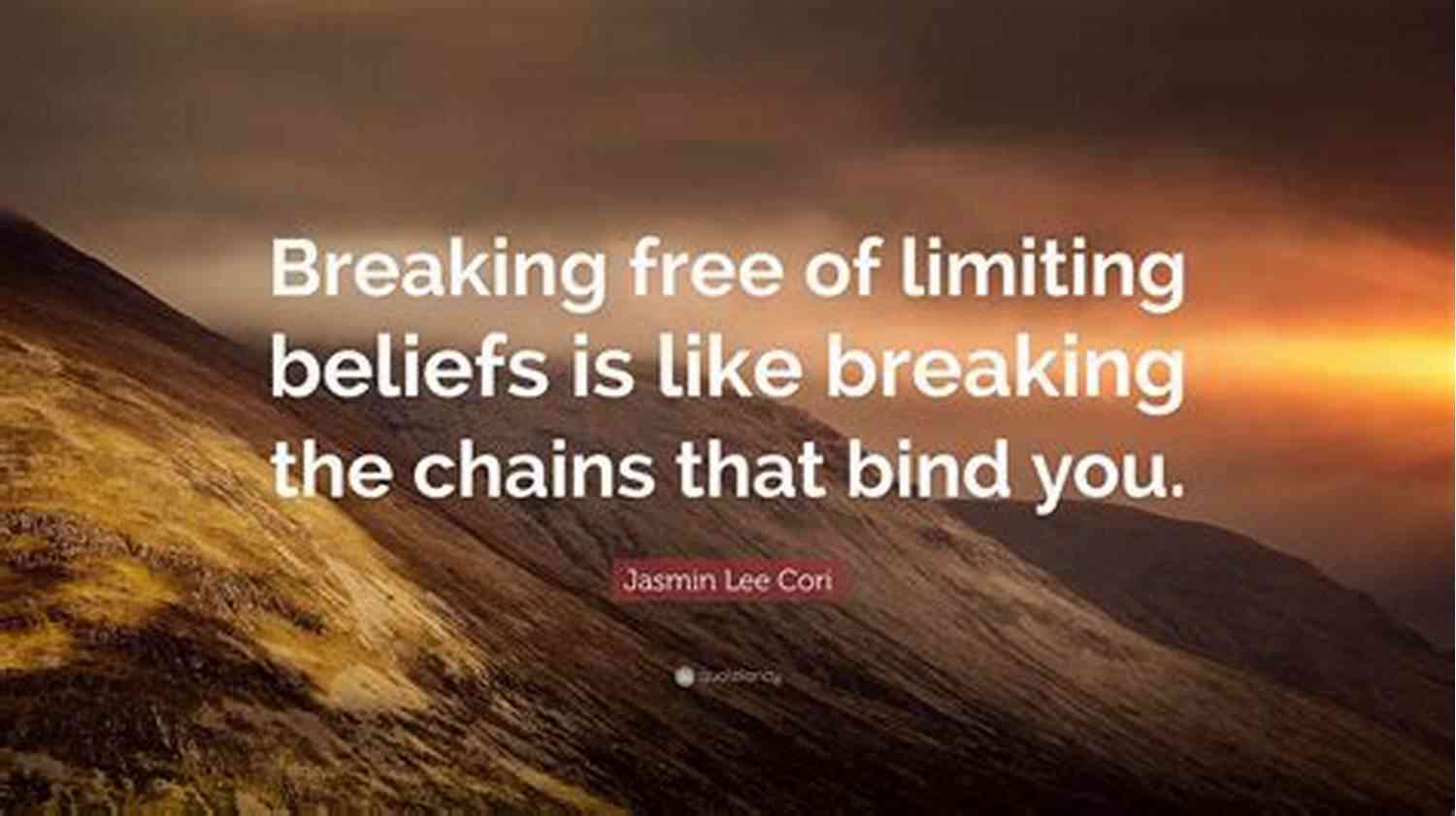 Person Breaking Chains Representing Limiting Beliefs The Secret Rhonda Byrne