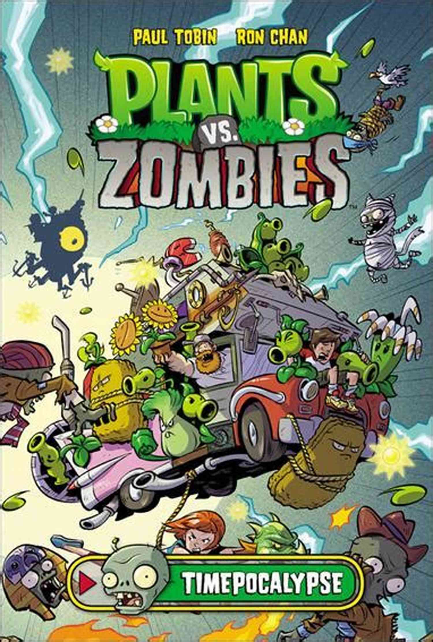 Plants Vs Zombies Timepocalypse Cover Plants Vs Zombies: Timepocalypse #6 Paul Tobin