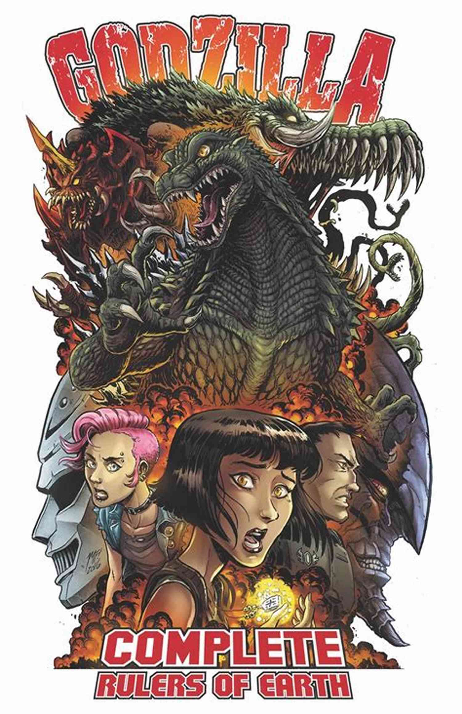 Rulers Of Earth 18: Godzilla Rulers Of Earth Graphic Novel Cover Godzilla: Rulers Of Earth #18 (Godzilla Rulers Of Earth Graphic Novel)