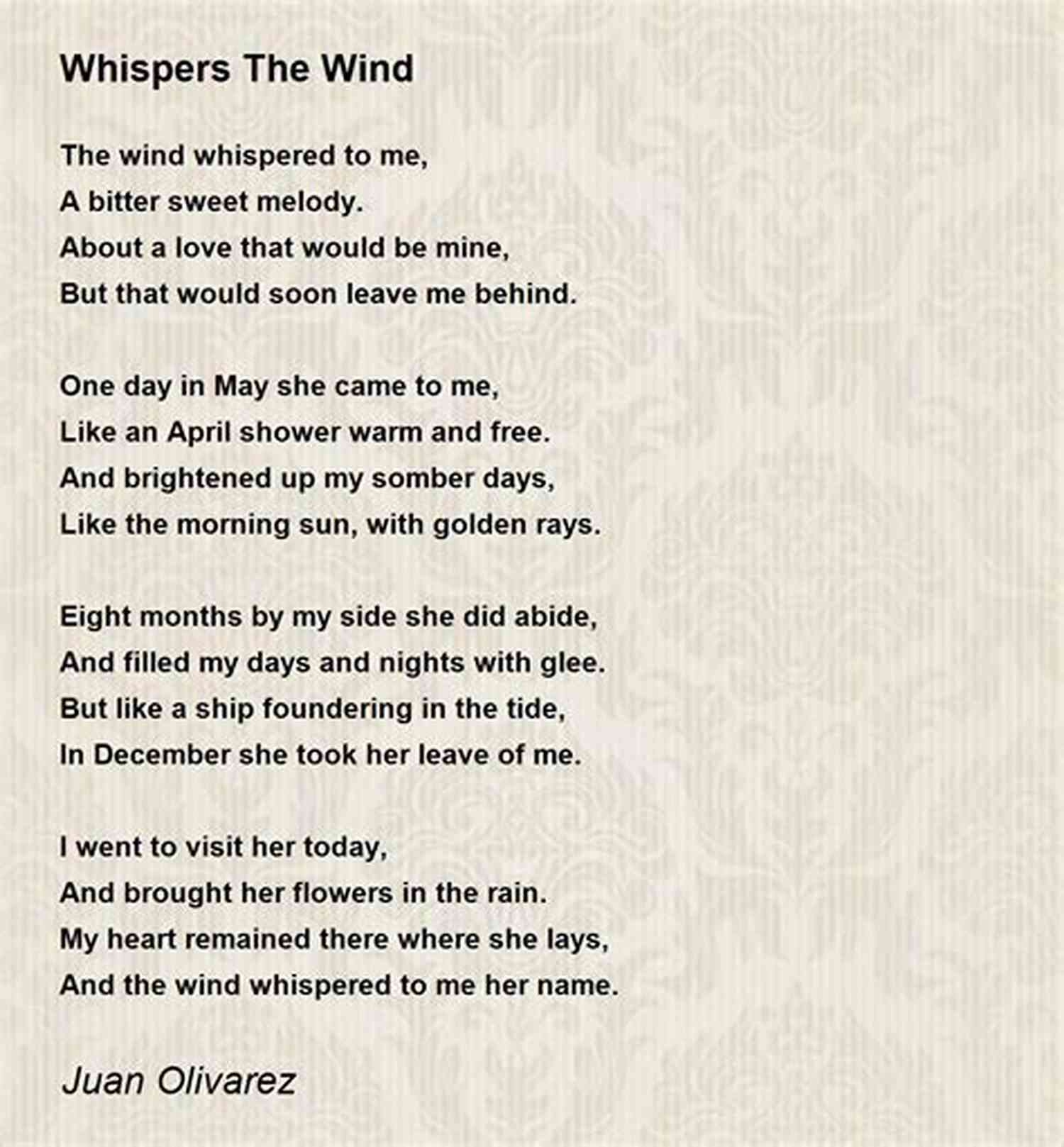 Whispers Of The Wind Poem Venkata Reddy Macha Exuberance: Poems Venkata Reddy Macha