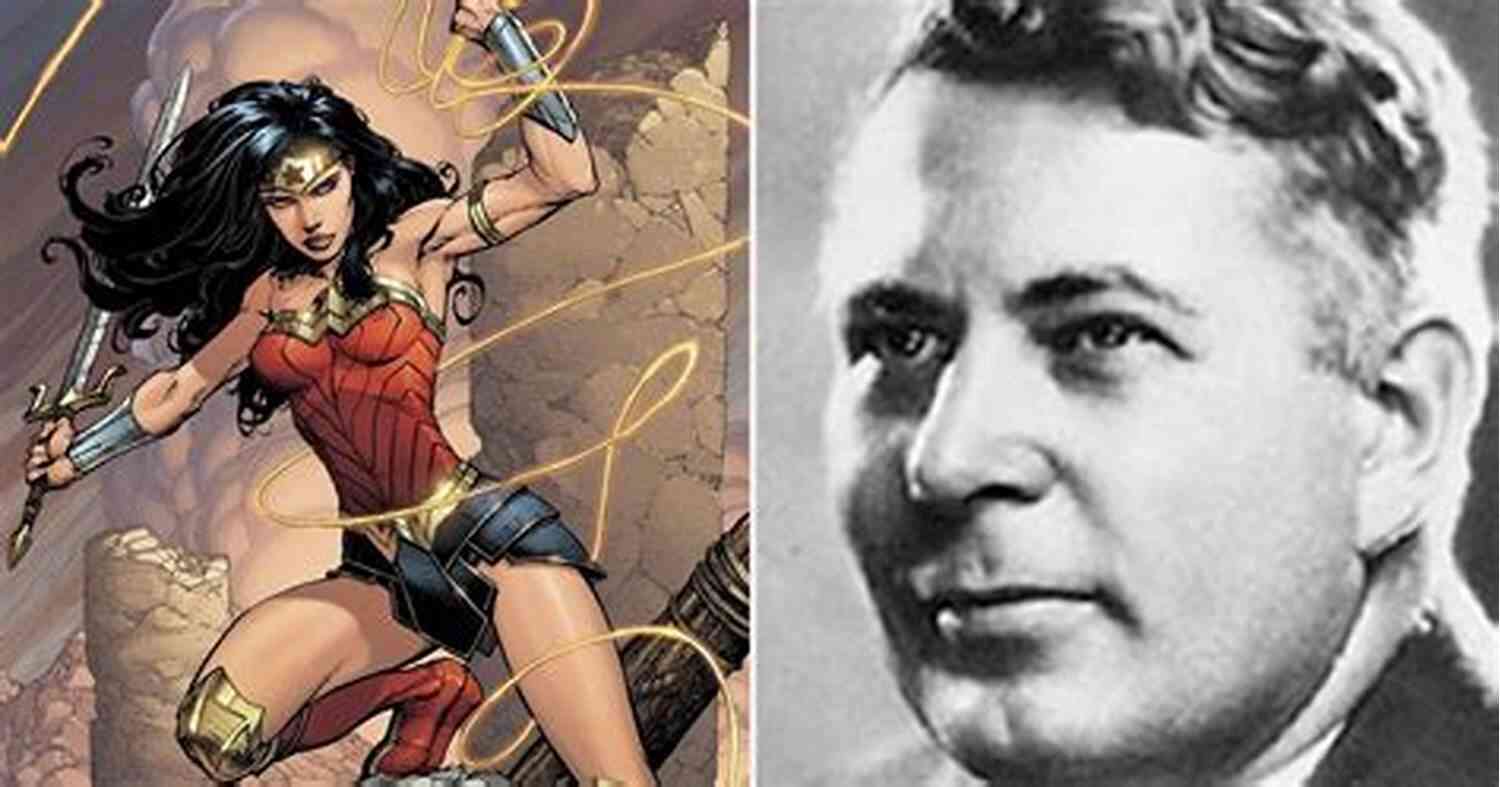 William Moulton Marston Creator Of Wonder Woman Wonder Woman (1942 1986) #229 JL Merrow